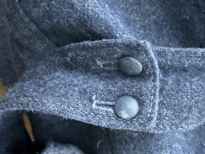 WH (Luftwaffe M43 Cap (Einheitsfeldmütze M43) 1944 Dated - Nice Used Condition