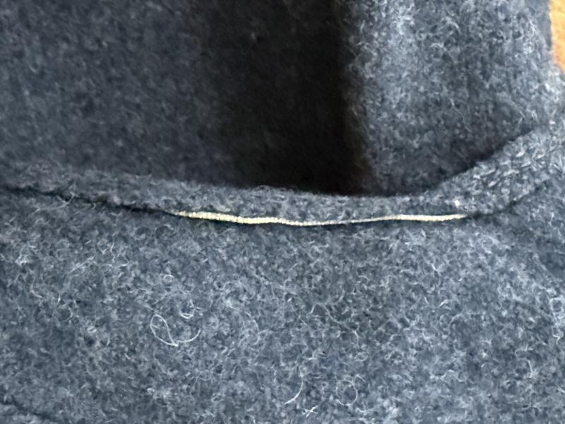 WH (Luftwaffe M43 Cap (Einheitsfeldmütze M43) 1944 Dated - Nice Used Condition