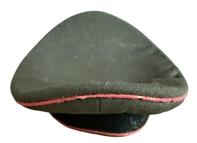 WH (Heer) 'Panzer' Officer's Visor Cap - Nice Used Condition