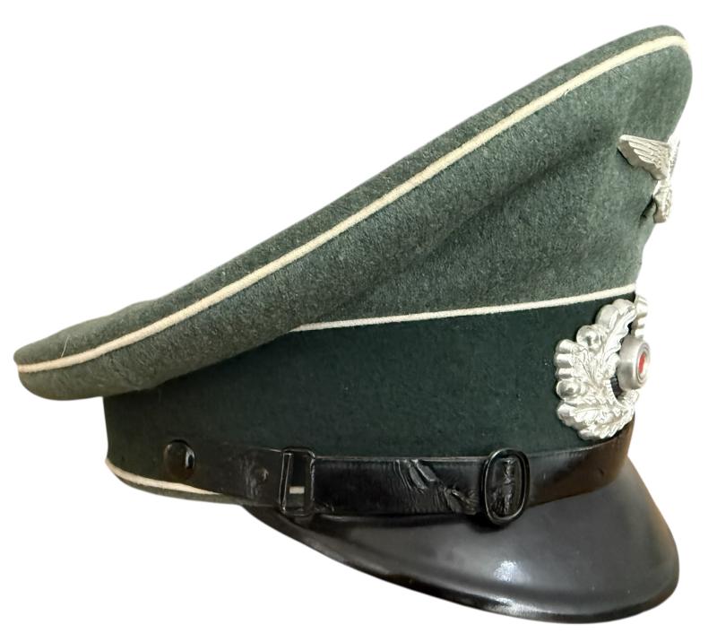 WH (Heer) Infantry EM/NCO's Visor Cap - Nice Used Condition