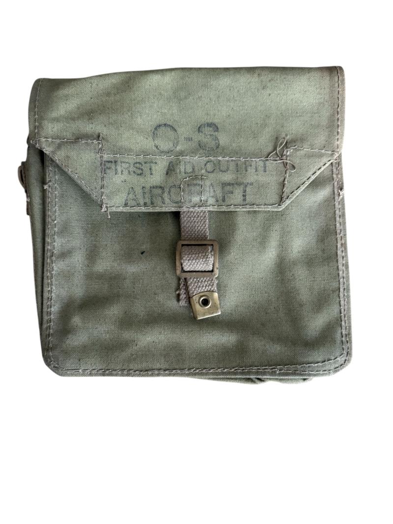 First Aid Kit Bag For Aircraft and Gliders 1943 - Mint Condition