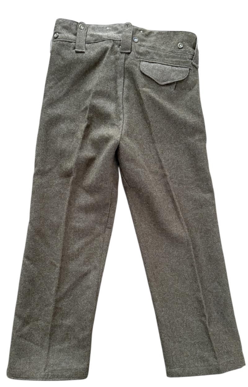 British 1937 Pattern Battle Dress Trousers - Nice Used Condition