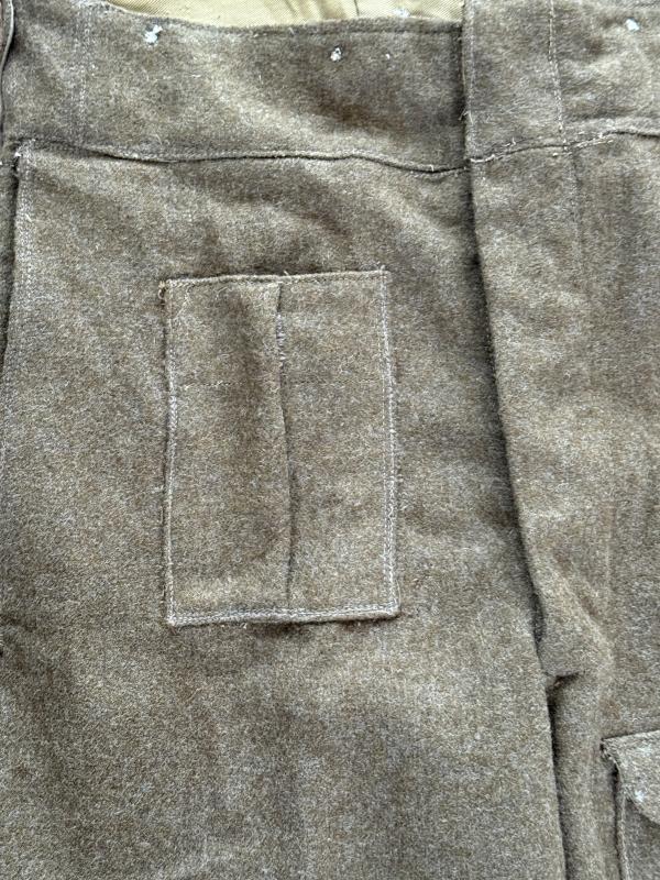 British 1937 Pattern Battle Dress Trousers - Nice Used Condition