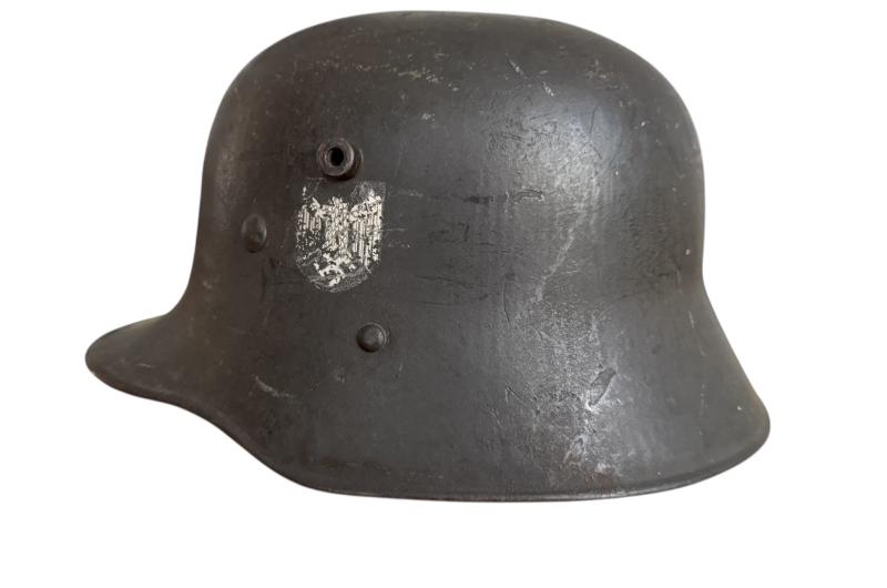 WH (HEER) M17 Helmet - Nice Used Condition