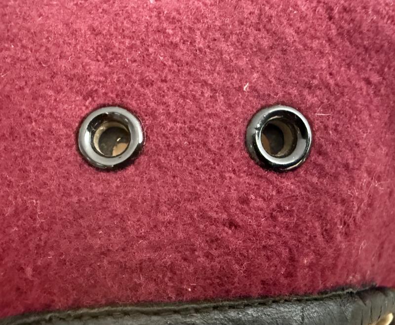 British (Airborne) Parachute Regiment Mounted Red Beret 1945 Kangol Wear Limited - Nice Used Condition