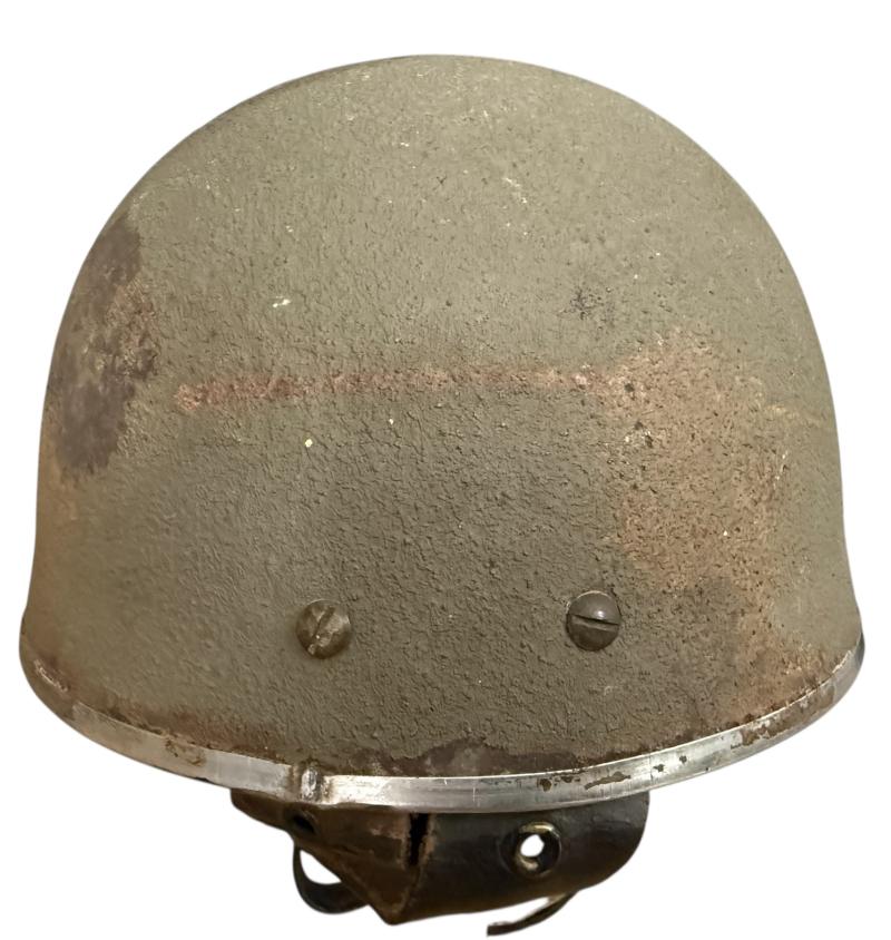 British (Airborne) MK 2 Paratrooper Helmet 1943 Dated size 6 3/4 - Nice Used Condition