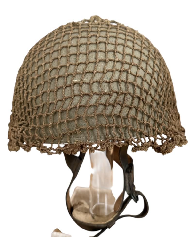 British (Airborne) MK 2 Paratrooper Helmet 1943 Dated size 6 3/4 - Nice Used Condition
