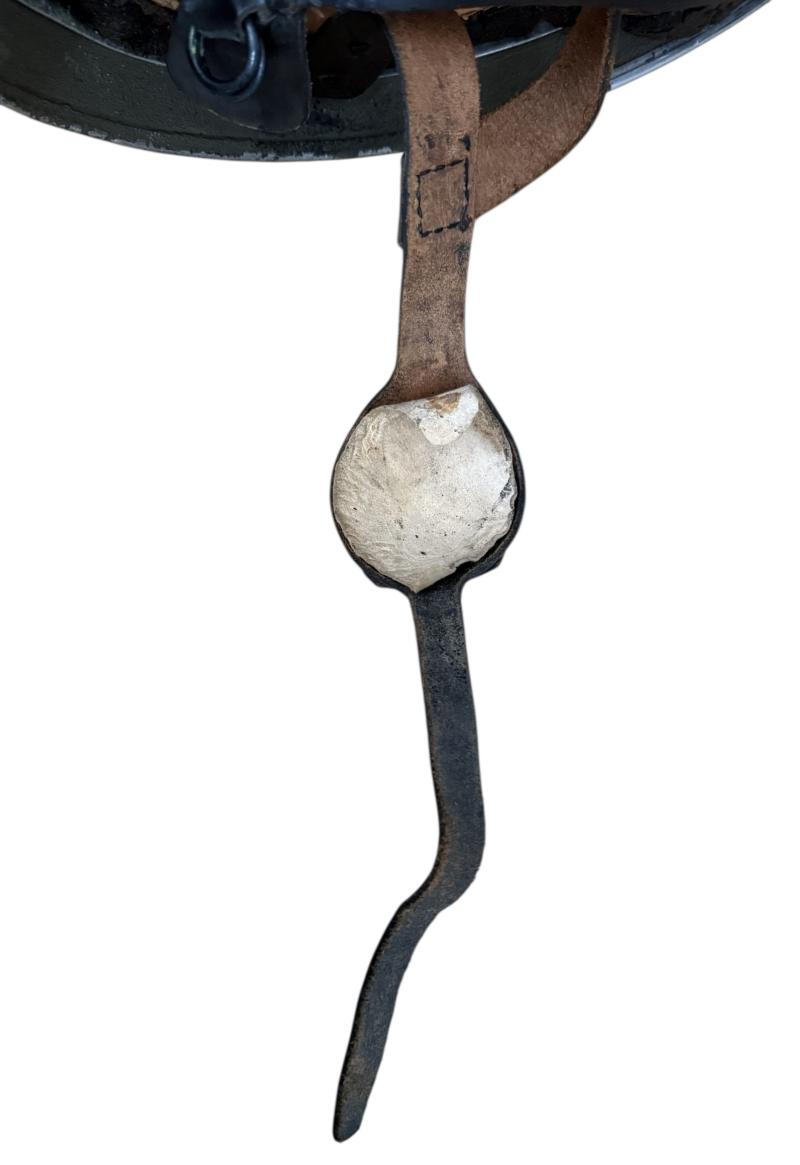 British (Airborne) MK 2 Paratrooper Helmet 1943 Dated size 6 3/4 - Nice Used Condition