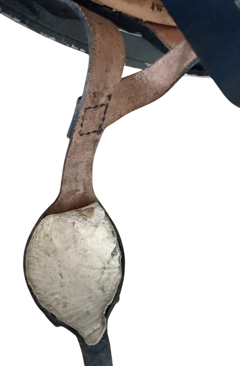 British (Airborne) MK 2 Paratrooper Helmet 1943 Dated size 6 3/4 - Nice Used Condition