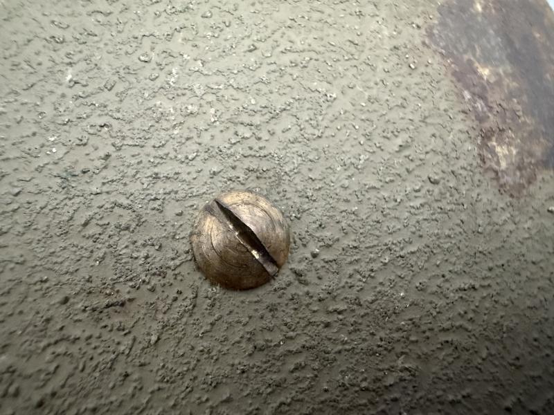 British (Airborne) MK 2 Paratrooper Helmet 1943 Dated size 6 3/4 - Nice Used Condition