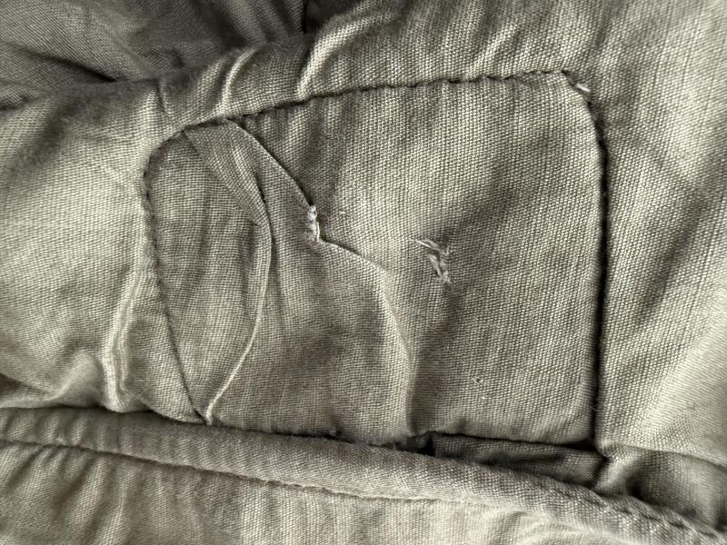 British Khaki Beret Lincolshire Regiment Badged With Black Backing  - Nice Used Condition