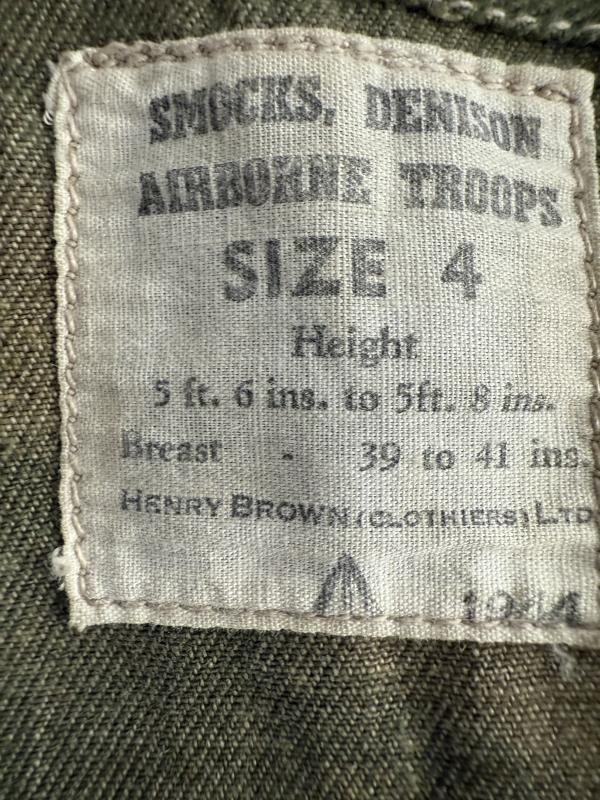 British (Airborne) 2nd Pattern Denison Smock 1944 - Nice Used Condition
