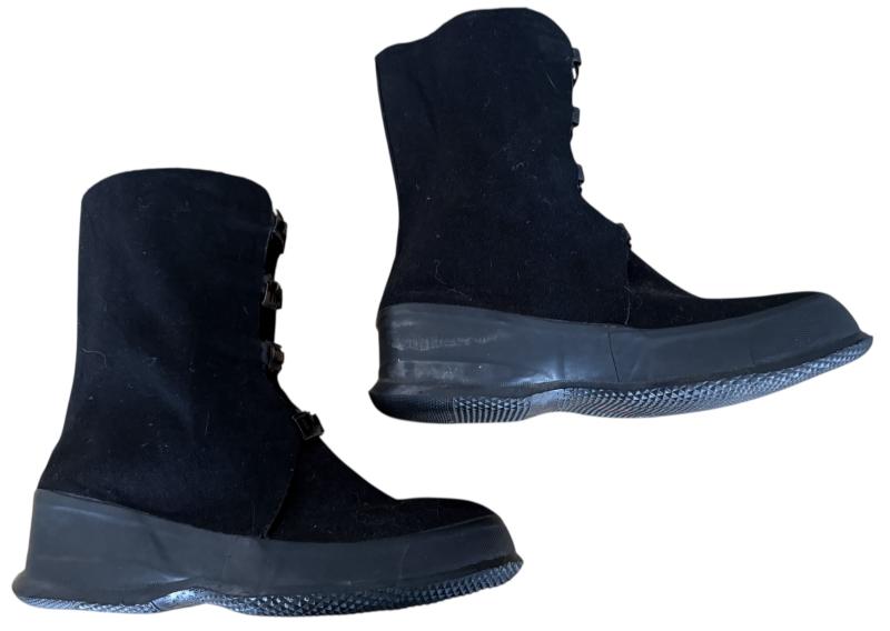 U.S. Second Pattern Artic Cloth Top Overshoes - Unissued Condition