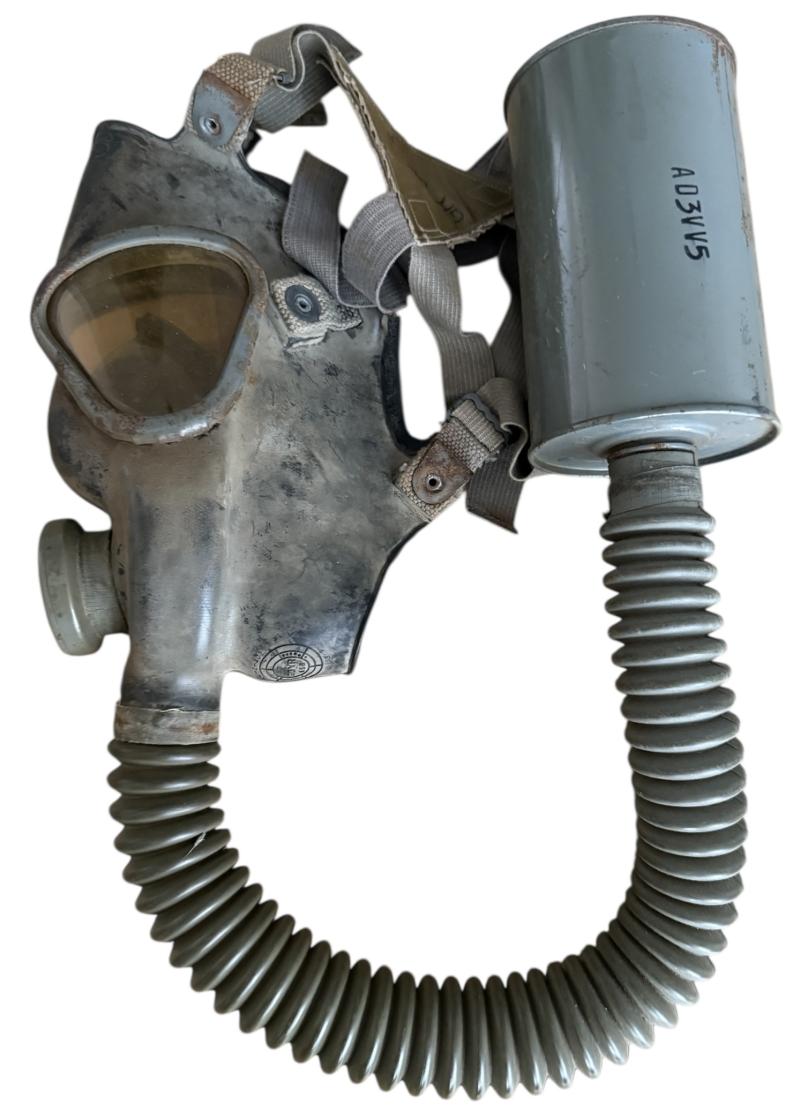 U.S. M3 Lightweight Gas Mask and M6 Carrier - Nice Used Condition