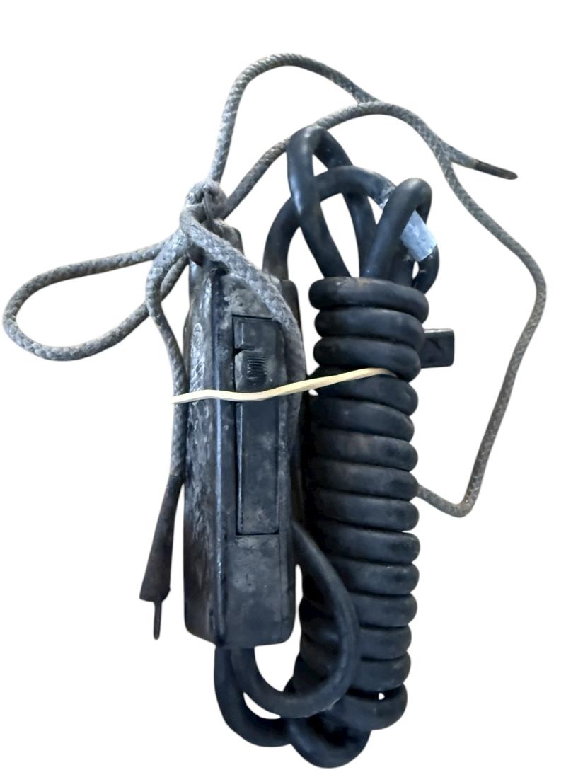 U.S. Tank i.e. Crash Helmet Complete With Earphones And Goggles - Nice Used Condition