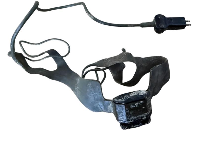 U.S. Tank i.e. Crash Helmet Complete With Earphones And Goggles - Nice Used Condition