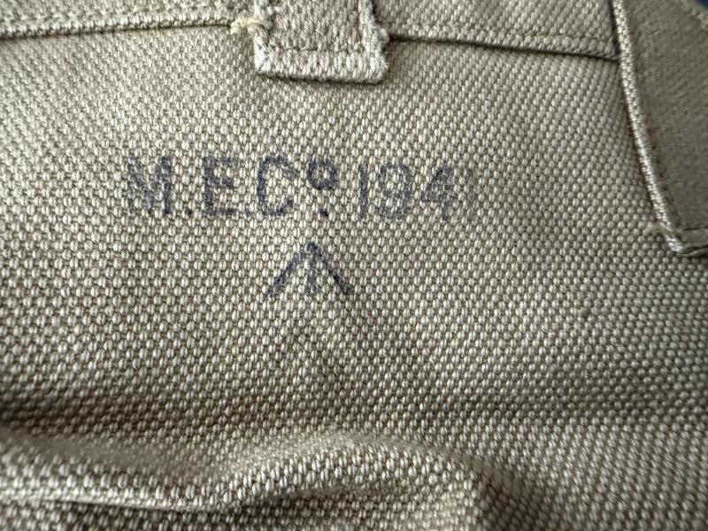 British 1937 Pattern Officers Haversack 1941 -Unissued Condition