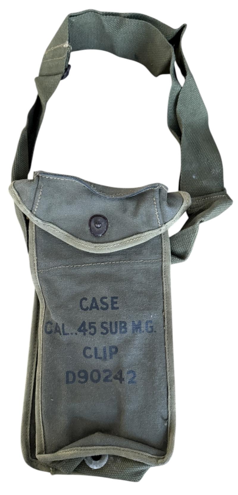 U.S. Grease Gun and/or Thompson 45 CAL Ammo Pouch - Unissued Condition