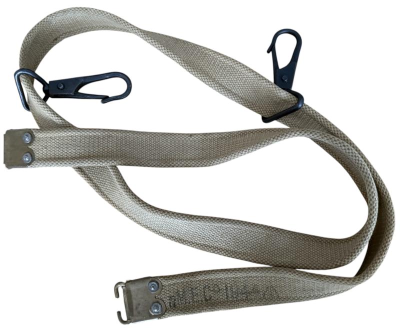 British Webbing Bren Gun Carrying Sling 1944 - Nice Used Condition