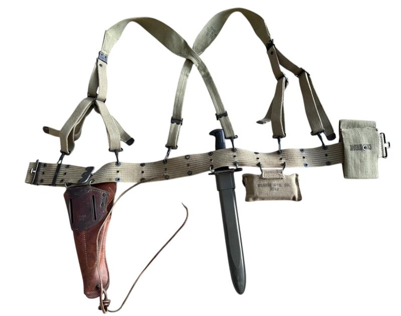 U.S. Complete Webbing Set - Nice Used Condition