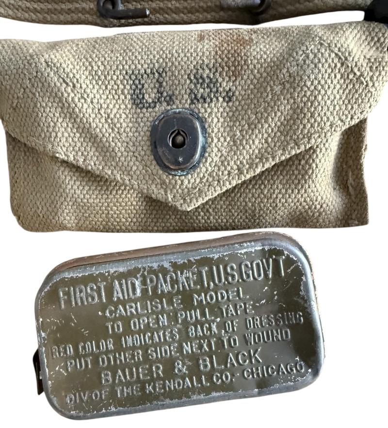 U.S. Complete Webbing Set - Nice Used Condition