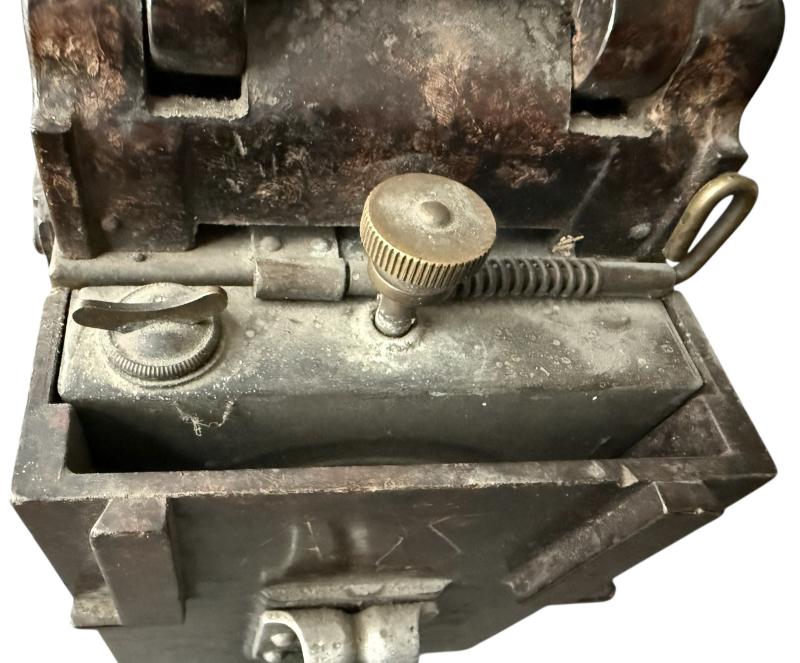 German Carbide Field Lantern