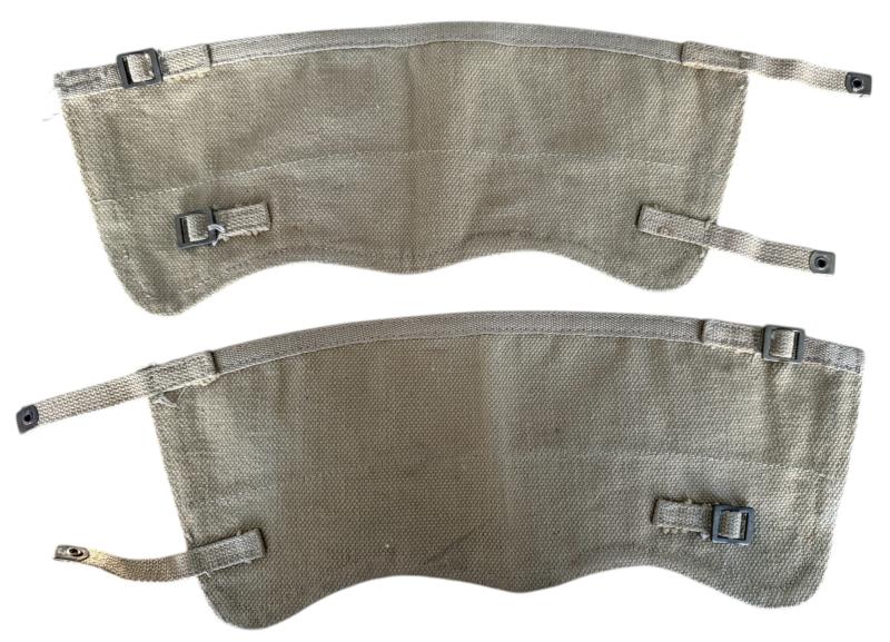 1937 Pattern Canadian Webbing Ancklets 1943 Dated - Nice Used Condition