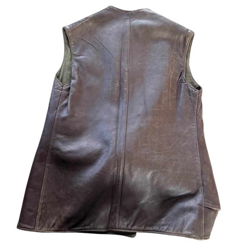 British ATS Leather Jerkin Sized 2 - Unissued Condition