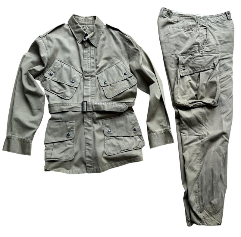 U.S. (Airborne) M1942 Jump Jacket & Trousers - Nice Used Condition
