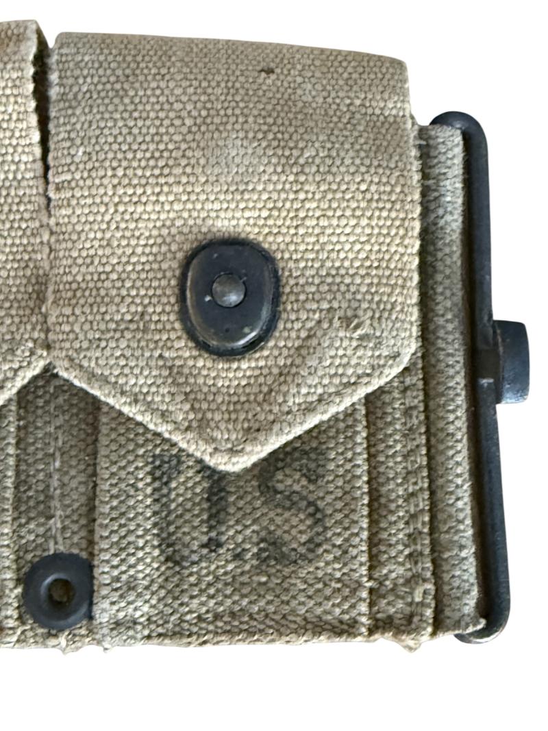 U.S. M1923 Garand Belt 1942 Dated - Nice Used Condition