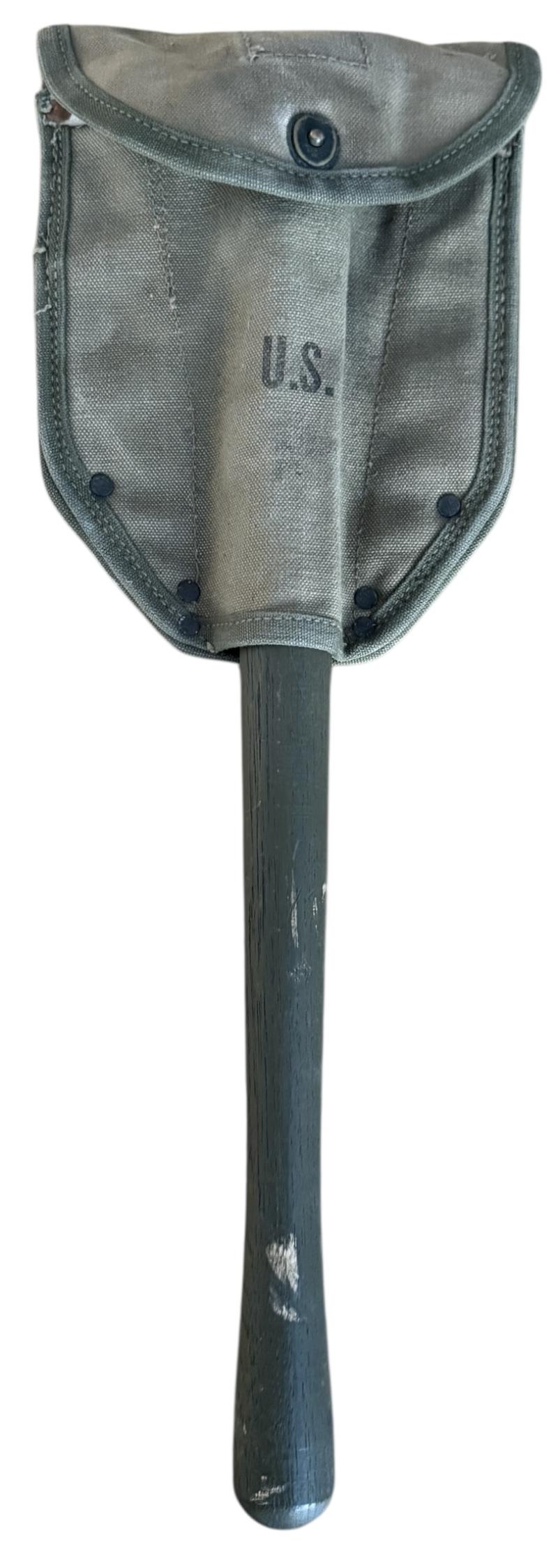 U.S. M1943 Intrenching Tool and Cover - Nice Used Condition