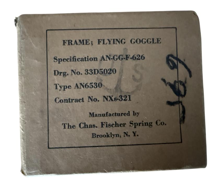 U.S. Air Force AN6530 Flying Goggles In Original Box - Unissued Condition