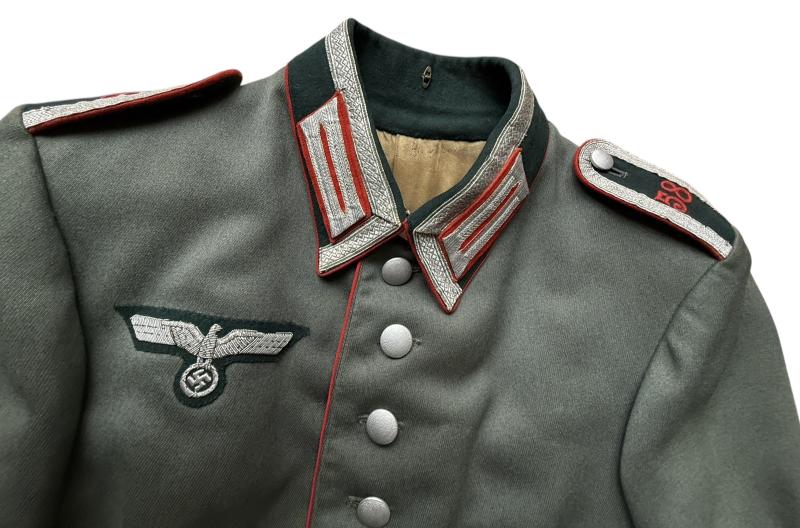 WH (Heer) Artillery M35 Dress Tunic (Wehrmacht Parade-Waffenrock) - Mint Condition