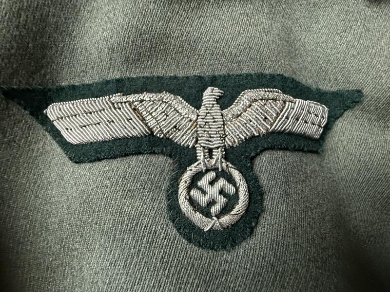 WH (Heer) Artillery M35 Dress Tunic (Wehrmacht Parade-Waffenrock) - Mint Condition