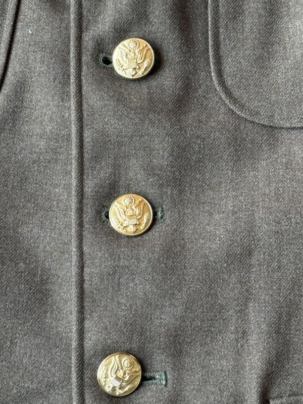 U.S. Class A Service Dress Wool Coat Serge 42R - Unissued Condition