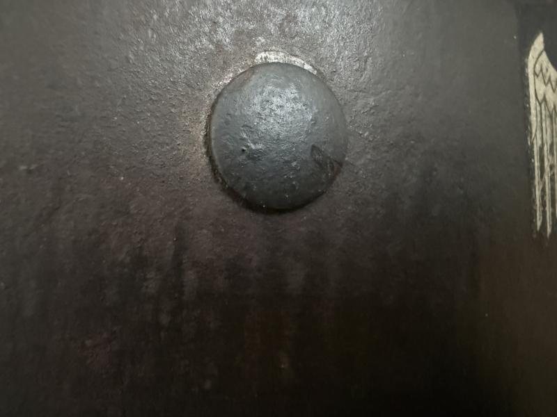 WH (HEER) M18 Single Decal Helmet - Nice Used Condition