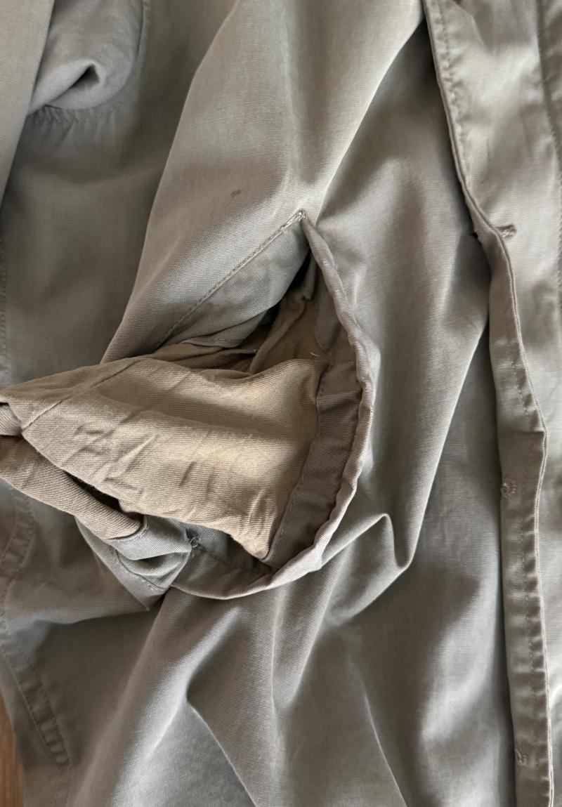 U.S. M41 Field Jacket 34R 10th Mountain Division Named W.E. Berkheiser - Nice Used Condition