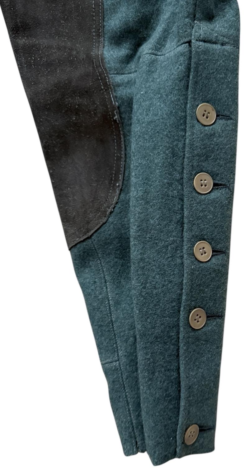 WH (HEER) M36 Cavalry Trousers Executed In Dutch Wool and Dutch Made 1939 - Near Mint Condition