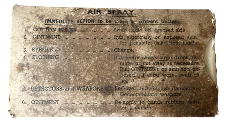 British 'B.E.F Issue (Dunkirk) MkIV Gas Mask With Rare EA Filter - Nice Used Condition