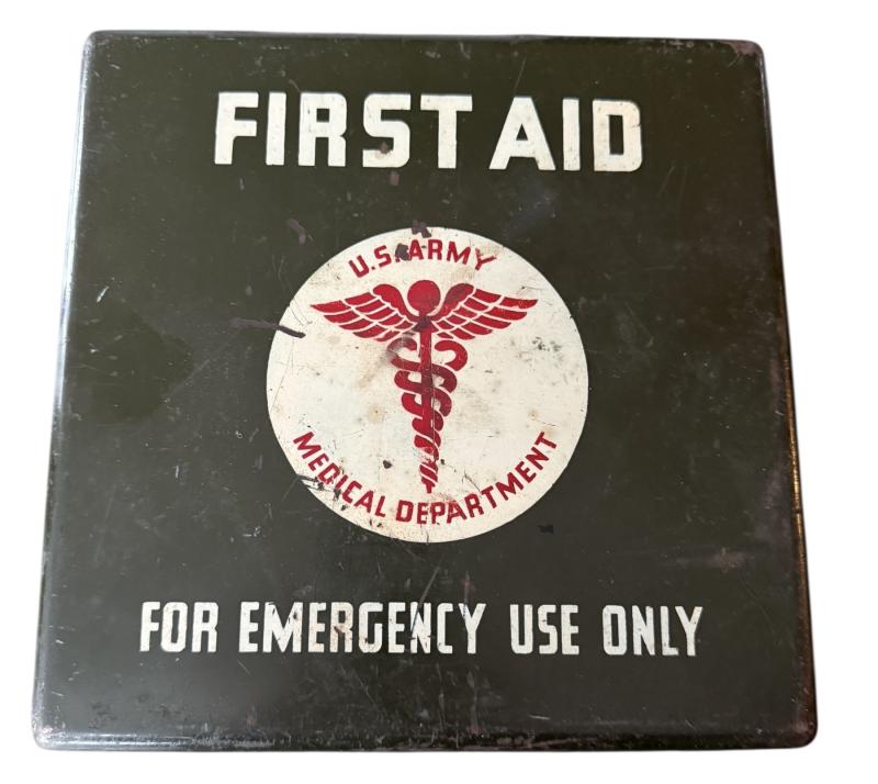 U.S. Motor Vehicle First-Aid Kit - Nice Used Condition
