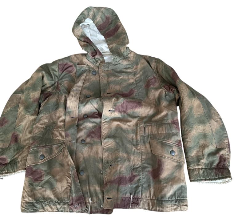 WH (HEER) 'Reversed Sumpftarn Winter Camouflage Parka - Light Used Condition