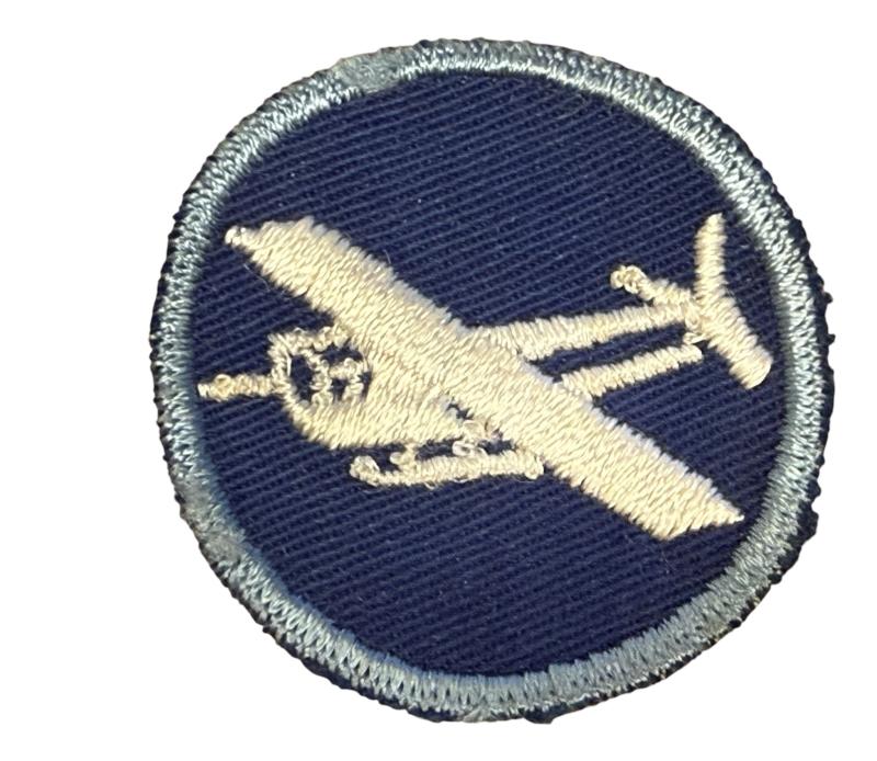 U.S. Airborne Enlisted Men Glider Infantry Cap Patch - Nice Used Condition