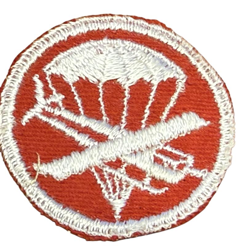 U.S. Airborne Officers Glider Artillery and/or Engineers Cap Patch - Nice Used Condition