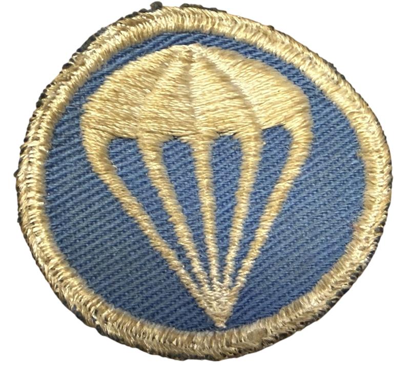 U.S. Airborne Parachute Infantry Cap Badge - Nice Used Condition