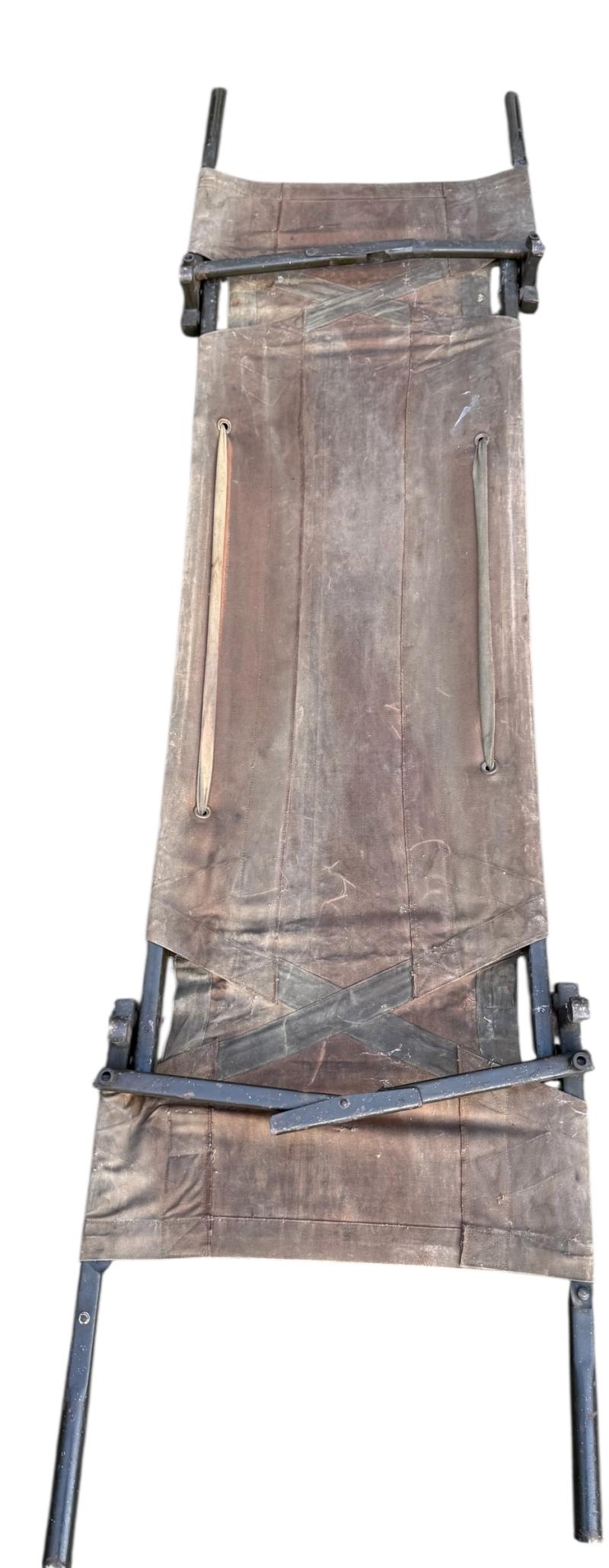 British Airborne Medic Folding Stretcher - Nice Used Condition