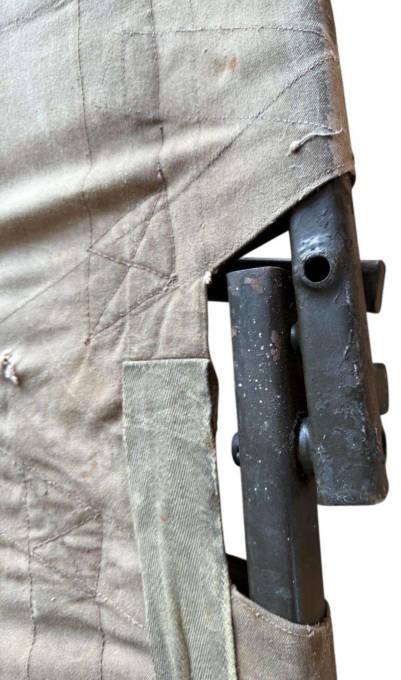 British Airborne Medic Folding Stretcher - Nice Used Condition