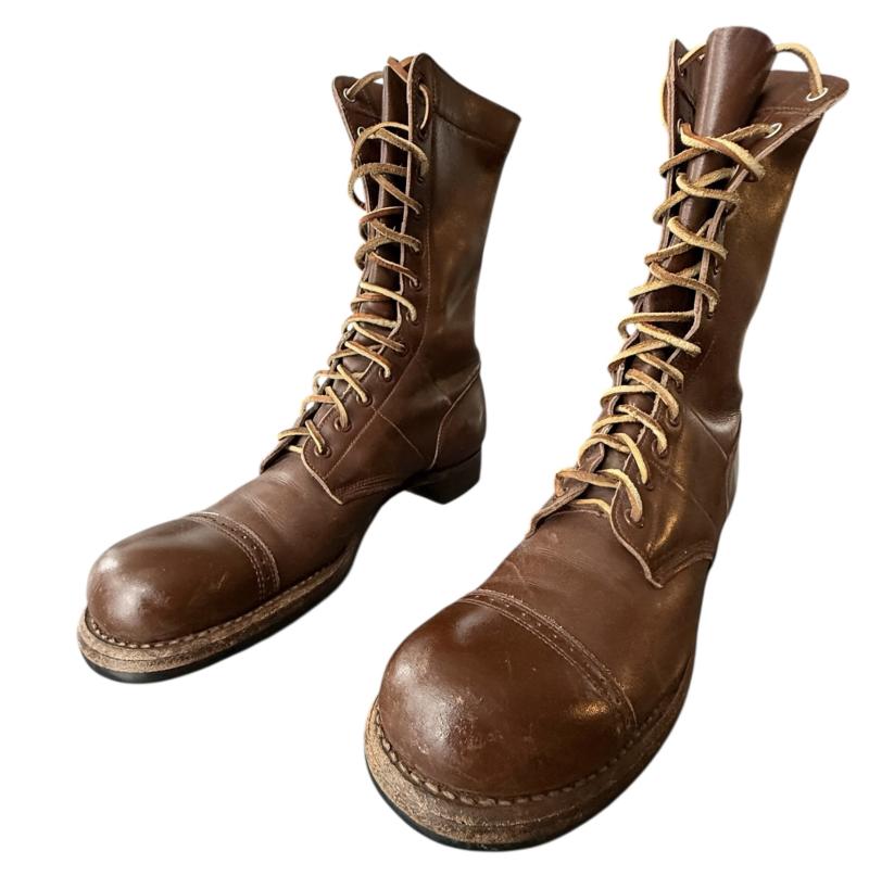 U.S. (Airborne) Paratrooper Corcoran Jump Boots Size 10 - Mint Unussued Condition