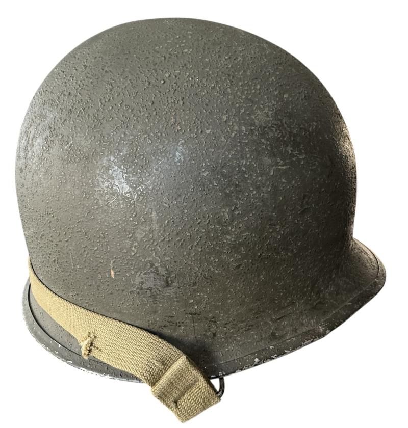 U.S. M1 Swivel Bale Helmet With Firestone Liner - Nice Used Condition