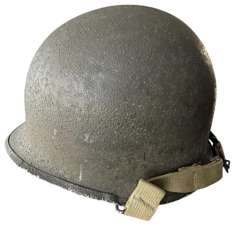 U.S. M1 Swivel Bale Helmet With Firestone Liner - Nice Used Condition