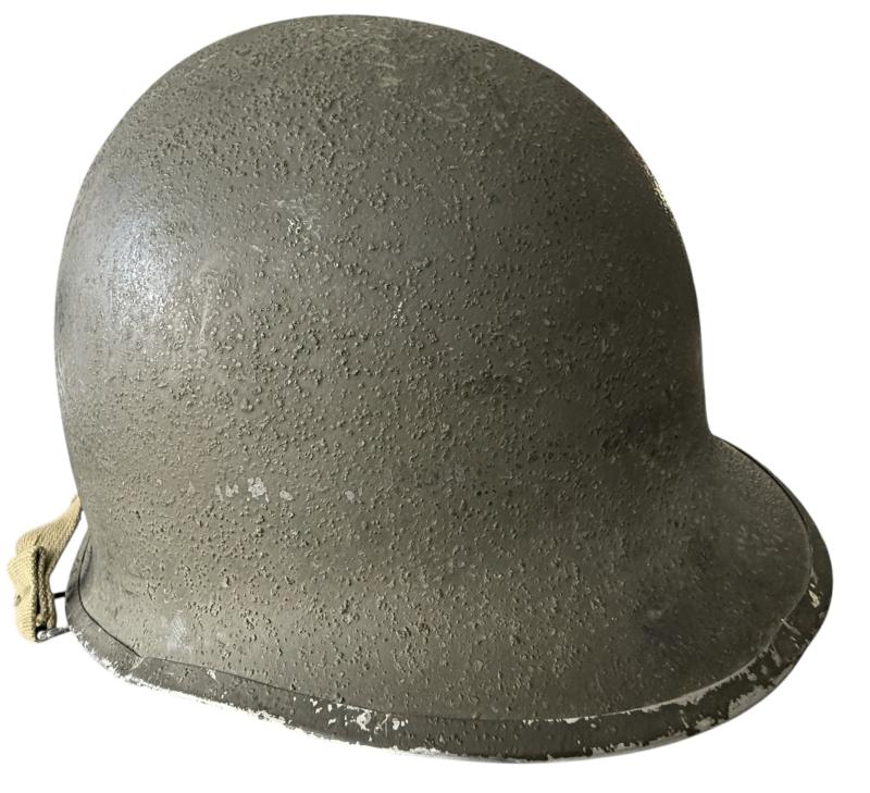 U.S. M1 Swivel Bale Helmet With Firestone Liner - Nice Used Condition